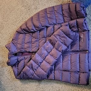 Eddie Bauer warm puffy coat